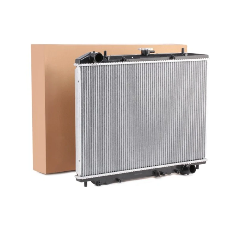 Image of RIDEX 470R0280 Engine radiator Aluminium, Brazed cooling fins, without frame Radiator,engine cooling (470)