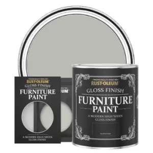 image of Rust-Oleum Gloss Furniture & Trim Paint - GREY TREE - 750ml