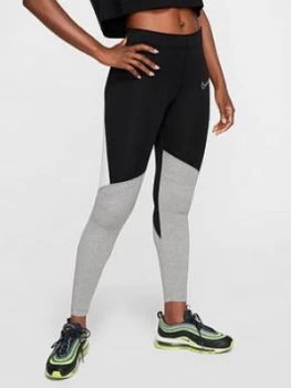 Image of Nike Nsw Colour Block Leggings - Black