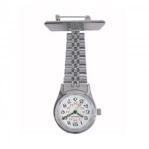 image of Sekonda White And Silver 'Fob' Watch - 4587