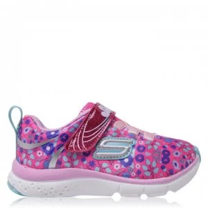 Skechers Jump Lites Trainers Infant Girls - Pink/Multi