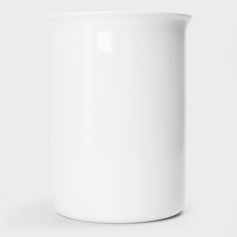 Image of Off White Vase Design White/Black unisex One Size