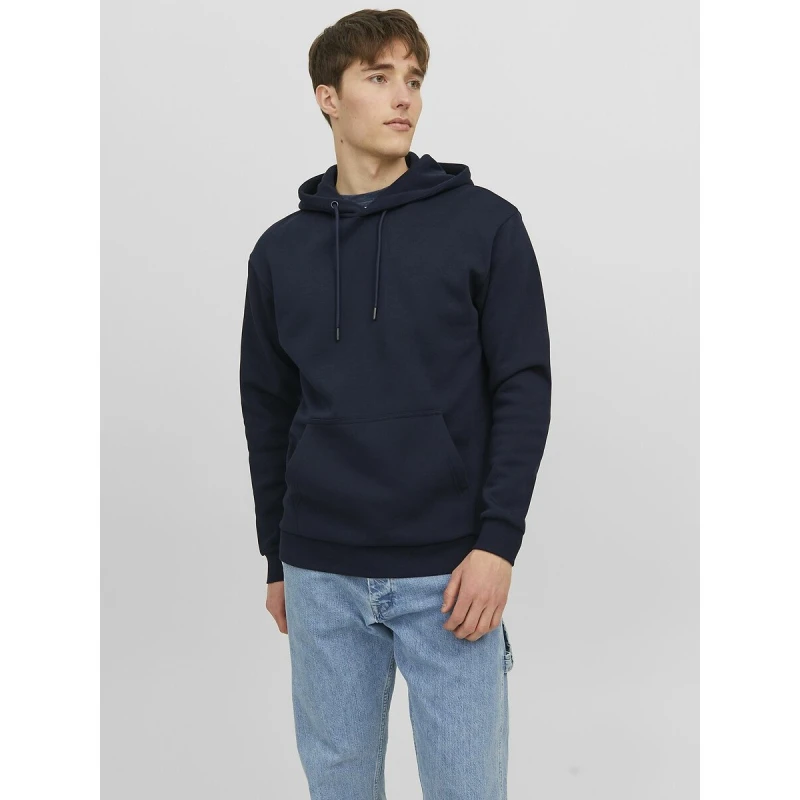 Image of jack & jones Bradley Hoodie Navy Blue Polyester XL
