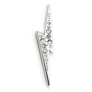 Image of Harry Potter - Lightning Bolt with Crystals Metal Pin Badge