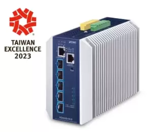 Image of Industrial Layer 3 5-Port 10GBASE-X SFP++ 1-Port - Switch - 10 Gbps
