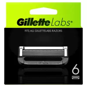 image of Gillette Labs Exfoliating Bar Heated Razor Blades Shaver