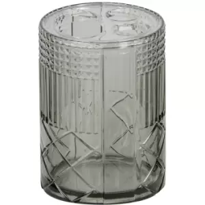 Image of Showerdrape - Balmoral Toothbrush Holder Grey - Grey