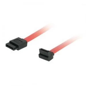Image of C2G 1m 7-pin 180° to 90° 1-Device Serial ATA Cable