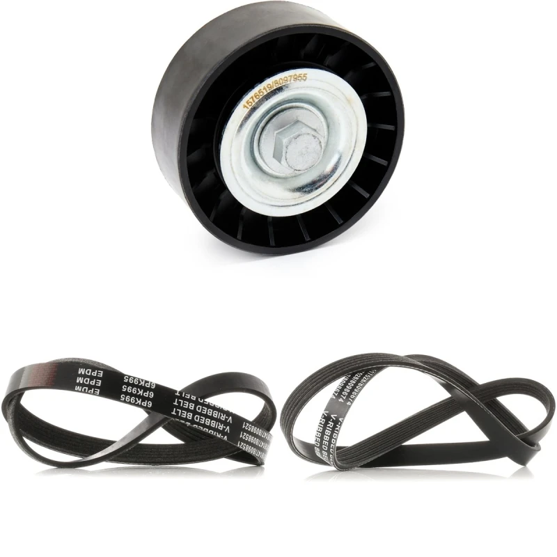 Image of RIDEX 542R0803 V-ribbed belt set V-Ribbed Belt Set (542)