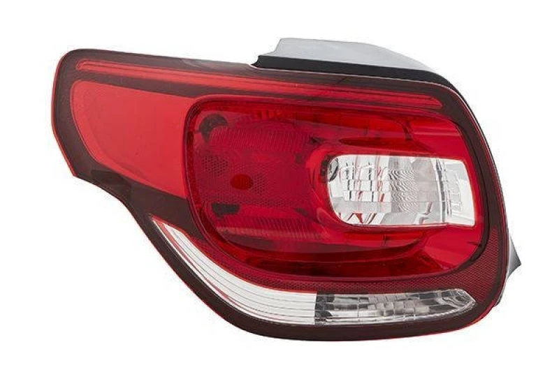 Image of HELLA 2VA 354 675-011 Rear light without bulb, Left, PY21W Combination Rearlight (391)