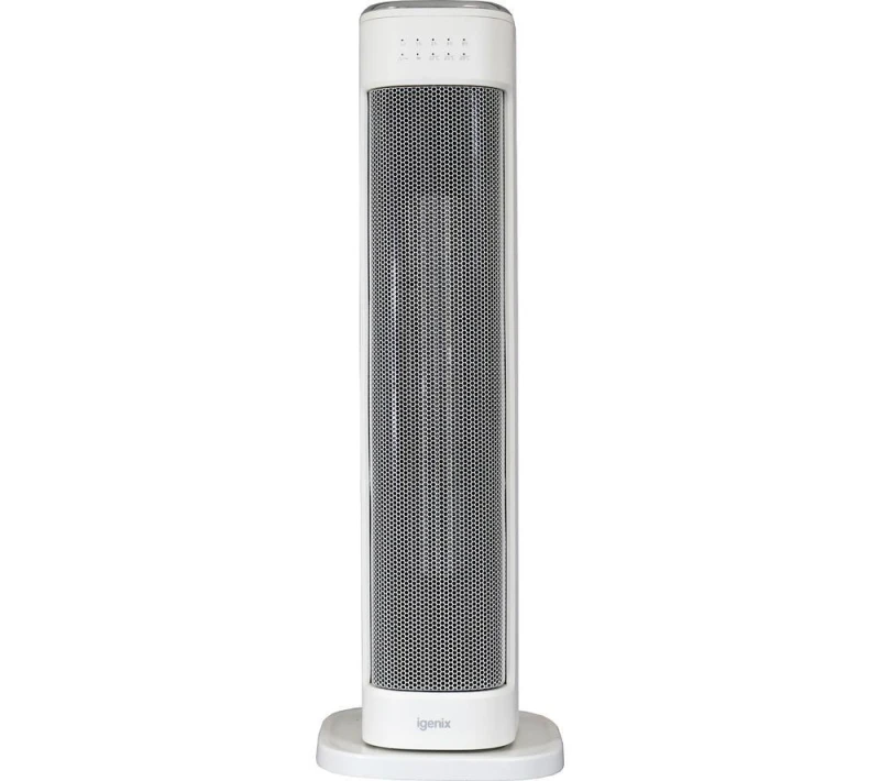 Image of IGENIX IGHT020DW Portable Tower Heater - White 5016368003459