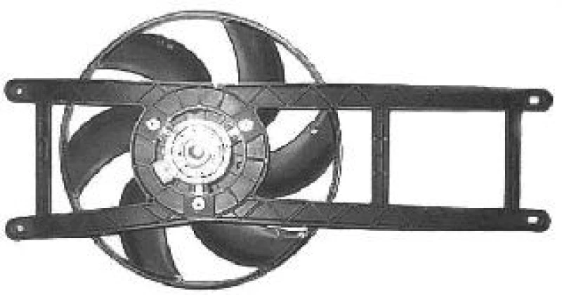Image of VAN WEZEL Fan, radiator VAN WEZEL 1709746