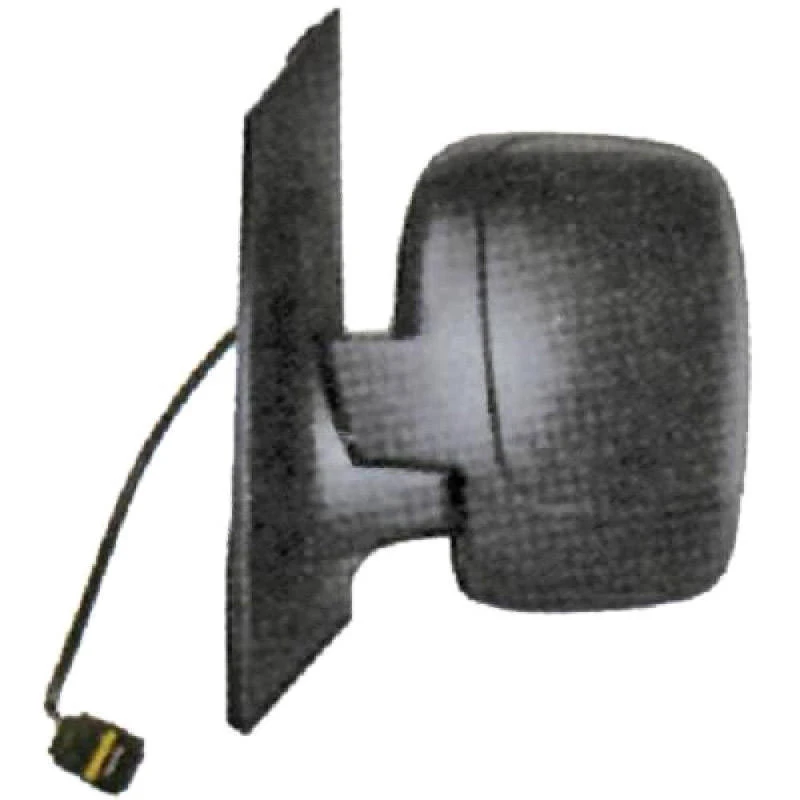 Image of DIEDERICHS 3497625 Wing mirror Left, black, Complete Mirror, Grained Outside Mirror (50)