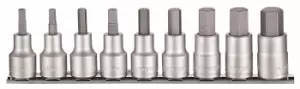 Image of Teng Tools M1209AF 1/2 Drive - 9 Piece AF Hex Bit Socket Set