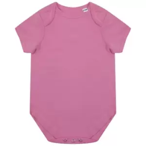 Image of Larkwood Babies Organic Bodysuit (12-18 Months) (Bright Pink)
