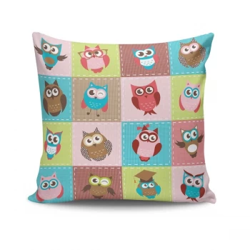 Image of NKRLNT-097 - No Filling Multicolor Cushion Cover