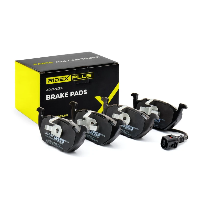 Image of Brake pad set RIDEX PLUS 402B0033P