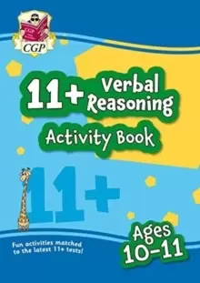 Image of 11+ Activity Book: Verbal Reasoning - Ages 10-11