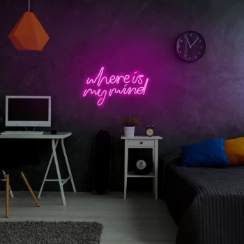 image of Where Is My Mind - Pink Pink Wall Lamp