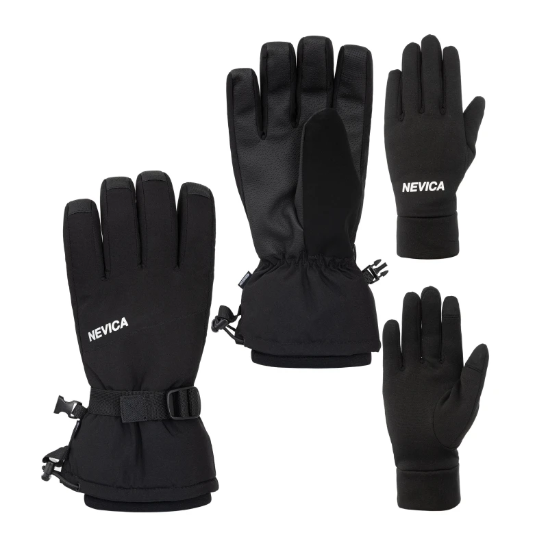 Image of Nevica 3-In-1 Gloves Womens - Black S