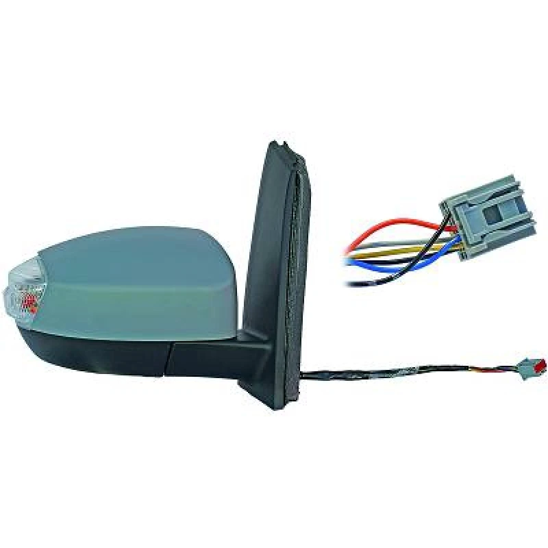 Image of DIEDERICHS 1467224 Wing mirror Right, Complete Mirror, primed Outside Mirror (50)
