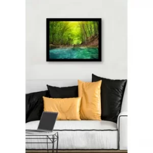 Image of SC0530 Multicolor Decorative Framed MDF Painting
