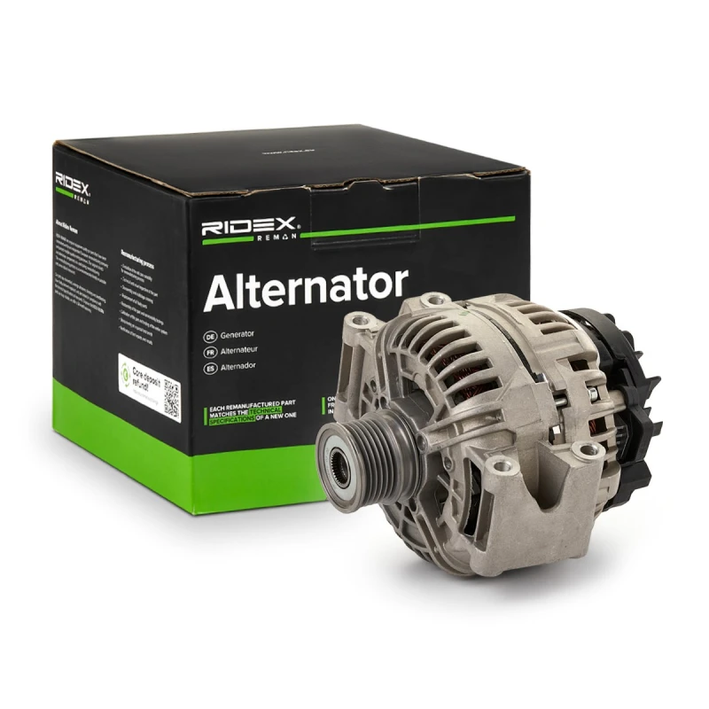 Image of RIDEX REMAN 4G0182R Generator Alternator Charging Current: 150A, Voltage: 14V, with integrated regulator Alternator (4)