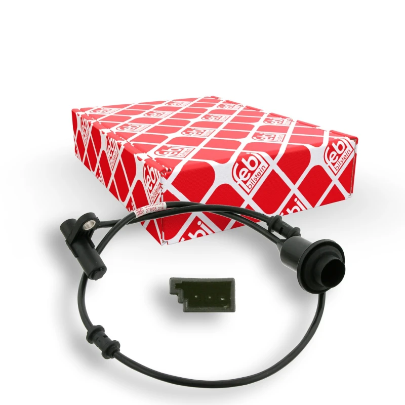 Image of FEBI BILSTEIN 27855 ABS Sensor Rear Axle Left Sensor,wheel speed (412)