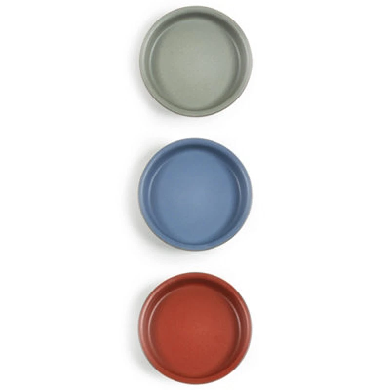 Image of Purer Home X Eden Project Set Of 3 Ceramic Nibble Bowls 13Cm