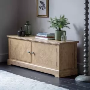 Image of Gallery Interiors Mustique 2 Door Media Unit Natural