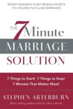 Image of The 7 Minute Marriage Solution by Stephen Arterburn