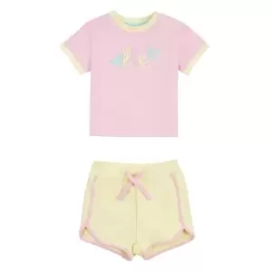 image of Elle Elle Colour SS Set Bb99 - Pink