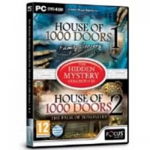 Image of Focus Multimedia The House of 1000 Doors 1 and 2 (The Hidden Mystery Collectives) for PC (DVD-ROM)