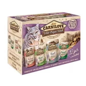 Carnilove Cat Multi Pcs Pouch 12x85g