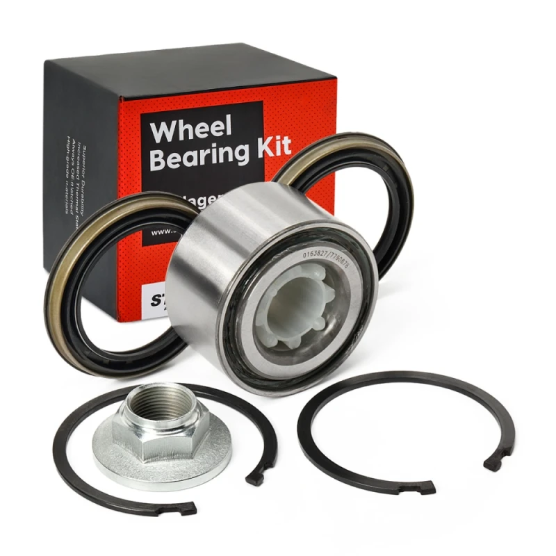 Image of STARK SKWB-0180405 Wheel bearing kit with gasket/seal, Front axle both sides Wheel Bearing Kit (654)
