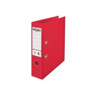 Image of Rexel Choices A4 Polypropylene Laf Red Pack of 10