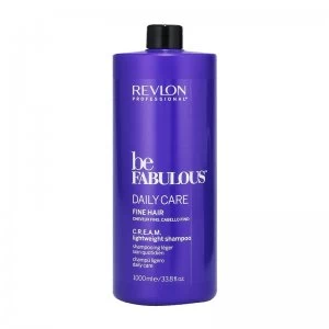 Image of Revlon Fine Cream Shampoo 1000ml