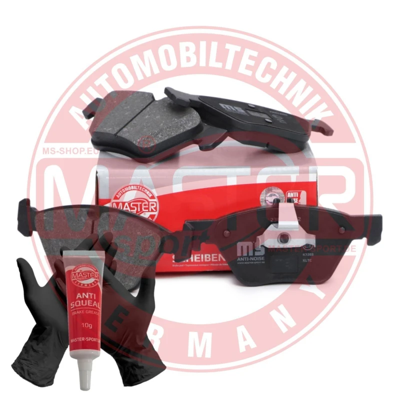 Image of MASTER-SPORT Brake pad set MASTER-SPORT 236072032