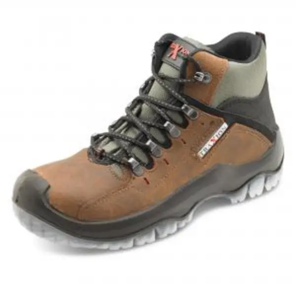Image of Beeswift Traders Traxion Boot Brown 12 BESWTBBR12