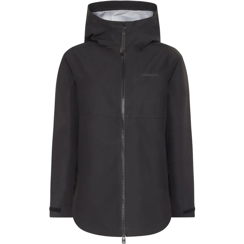 Image of Womens waterproof jacket Didriksons Tove Noir Female 42