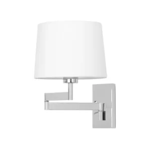 Image of Artis Wall Light with Shade Chrome, E27
