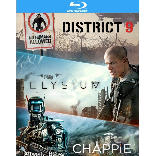 Image of Chappie / District 9 / Elysium