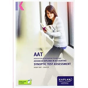Image of ADVANCED DIPLOMA IN ACCOUNTING SYNOPTIC TEST ASSESSMENT - STUDY TEXT Paperback / softback 2018