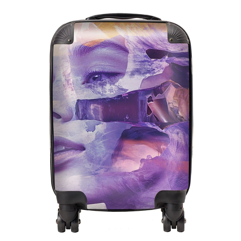 Image of Designer Luggage Calista Vale: 00022 Suitcase Size: Large Multicolor Unisex Large