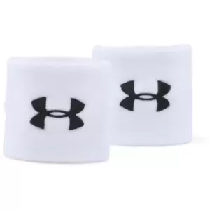 Image of Under Armour Mens Performance Polyester Running Wristbands One Size