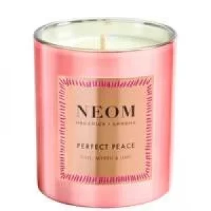 Image of Neom Organics London Christmas 2021 Scent To Make You Happy Perfect Peace Candle (1 Wick) 185g