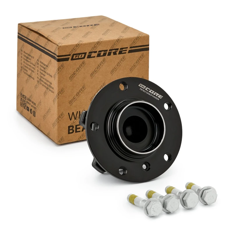 Image of goCORE GCF540029 Wheel bearing kit Front axle both sides, with bolts/screws Wheel Bearing Kit (654)