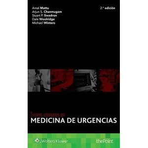 Image of Errores comunes en medicina de urgencias Paperback / softback 2018