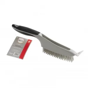 Image of Harris Seriously Good Wire Brush with Scraper
