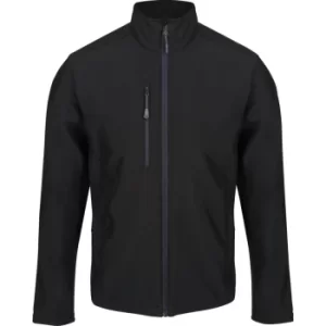 Image of Recycled Printable Softshell Black Jackets (2XL)